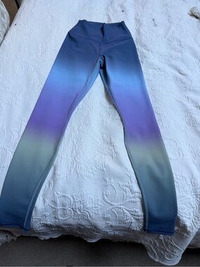 Alo yoga high waist Vapor gradient dusk leggings